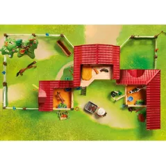 DUŻA STADNINA KONI 358 ELEMENTÓW PLAYMOBIL COUNTRY 6926 5+
