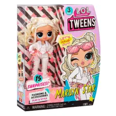 L.O.L. SURPRISE! TWEENS MARILYN STAR LALKA MODOWA Z AKCESORIAMI 4+
