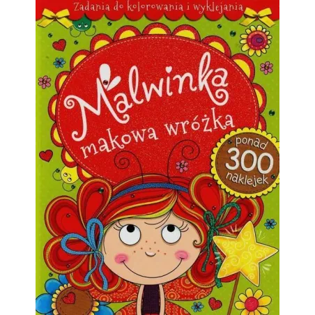 Malwinka Makowa Wróżka. Zadania Do Kolorowania I Wyklejania