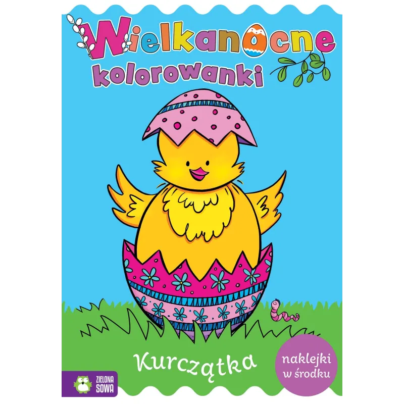 KURCZĄTKA WIELKANOCNE KOLOROWANKI 4+ - Zielona Sowa