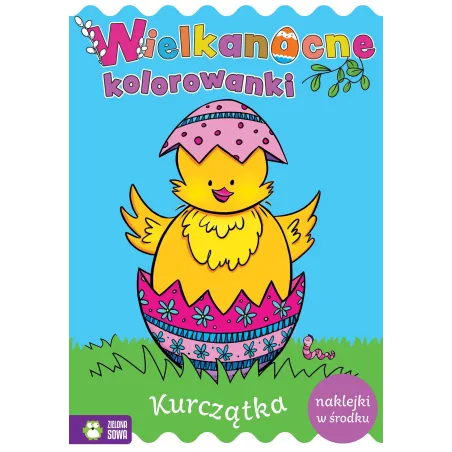 Kurczątka Wielkanocne Kolorowanki 4+