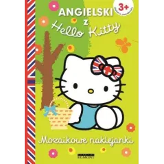 ANGIELSKI Z HELLO KITTY. MOZAIKOWE NAKLEJANKI 3+