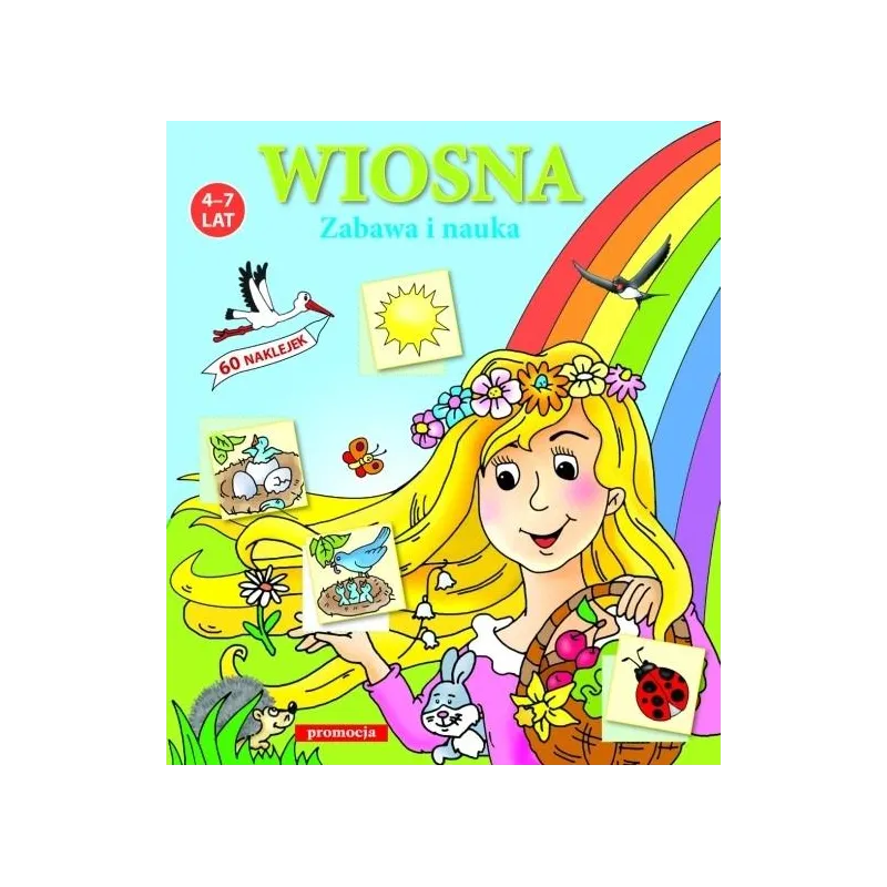 Wiosna. Naklejanki 47 lat Mariola Langowska-Bałys