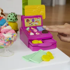 WIELKA LODZIARNIA NA KÓŁKACH PLAY-DOH ZESTAW KREATYWNY 3+