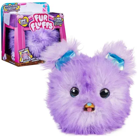 Fur Fluffs Interaktywna Maskotka Piesek Fioletowy 100 Dźwięków 5+