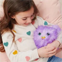 FUR FLUFFS INTERAKTYWNA MASKOTKA PIESEK FIOLETOWY 100 DŹWIĘKÓW 5+