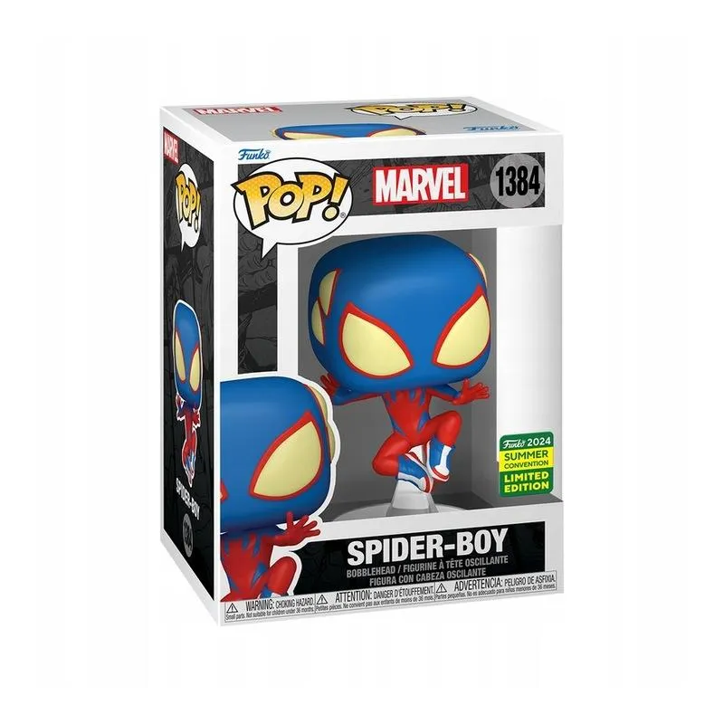 FUNKO POP MARVEL SPIDER BOY FIGURKA KOLEKCJONERSKA 1384