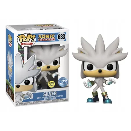 Funko Pop Sonic The Hedgehog Silver Gitd Figurka Kolekcjonerska 633