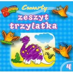 CZWARTY ZESZYT TRZYLATKA. BIBLIOTECZKA MĄDREGO DZIECKA. Wiśniewska Anna