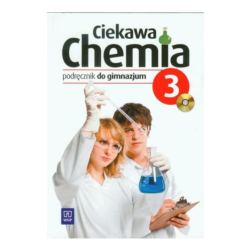 CIEKAWA CHEMIA 3 PODRĘCZNIK Z PŁYTĄ CD Hanna Gulińska, Janina Smolińska - WSiP