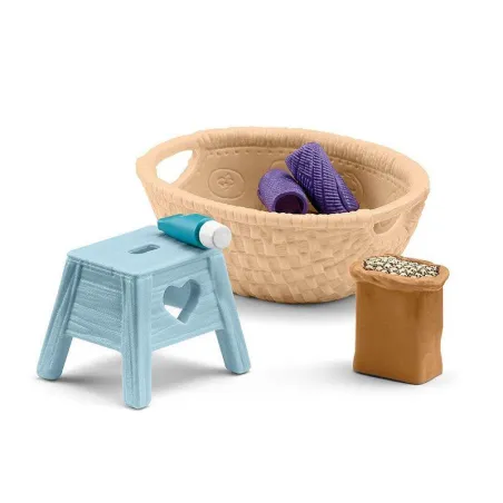 ZESTAW AKCESORIÓW DO PIELĘGNACJI KONI SCHLEICH HORSE CLUB 42570