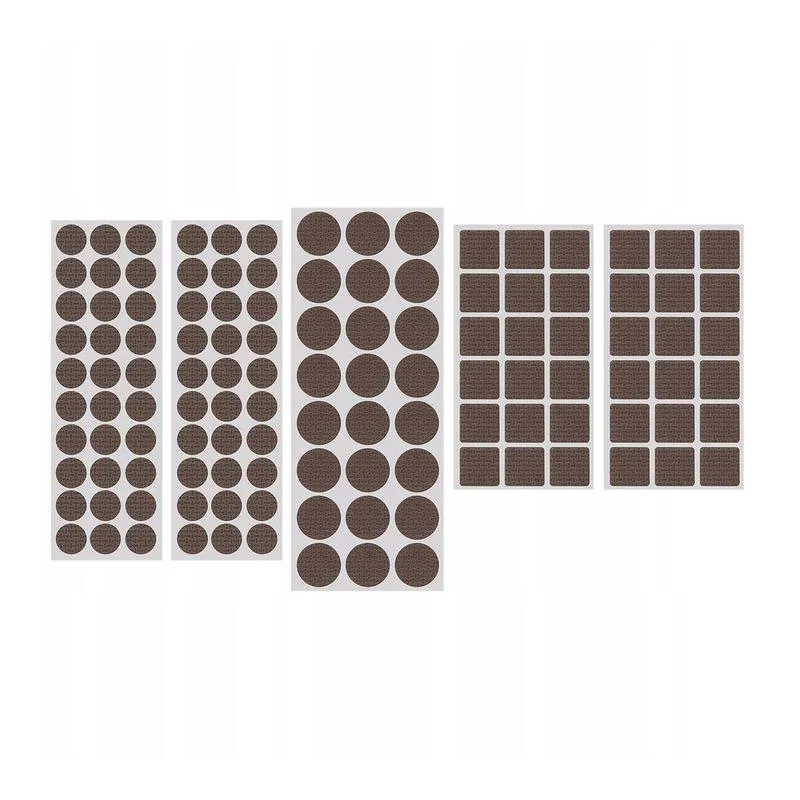 PODKŁADKI PIANKOWE SAMOPRZYLEPNE BRĄZOWE 120 SZTUK