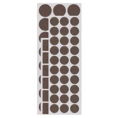 Podkładki Piankowe Samoprzylepne Brązowe 120 Sztuk