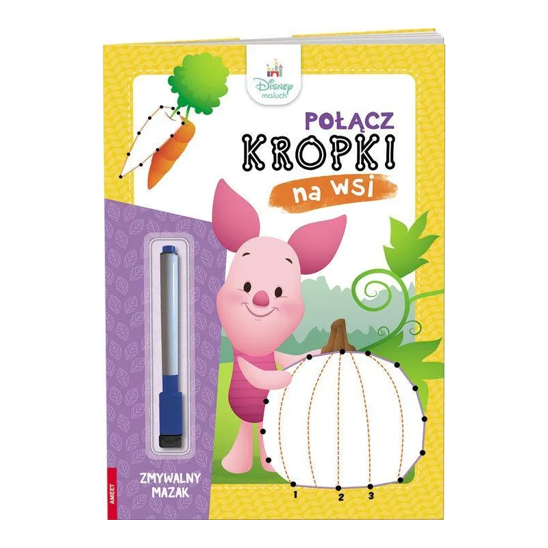 DISNEY MALUCH. POŁĄCZ KROPKI. NA WSI