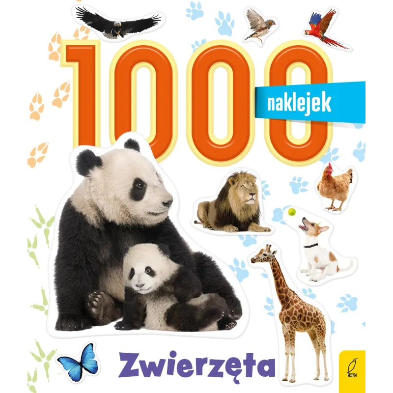 ZWIERZĘTA. 1000 NAKLEJEK