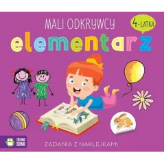 MALI ODKRYWCY. ELEMENTARZ 4-LATKA. ZADANIA Z NAKLEJKAMI