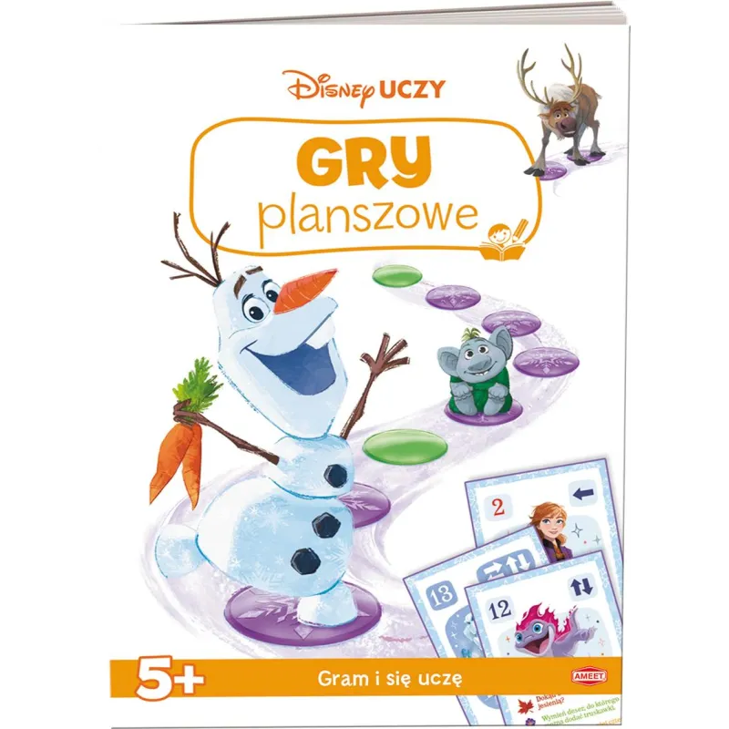 Disney uczy Kraina Lodu Gry planszowe UBG9301