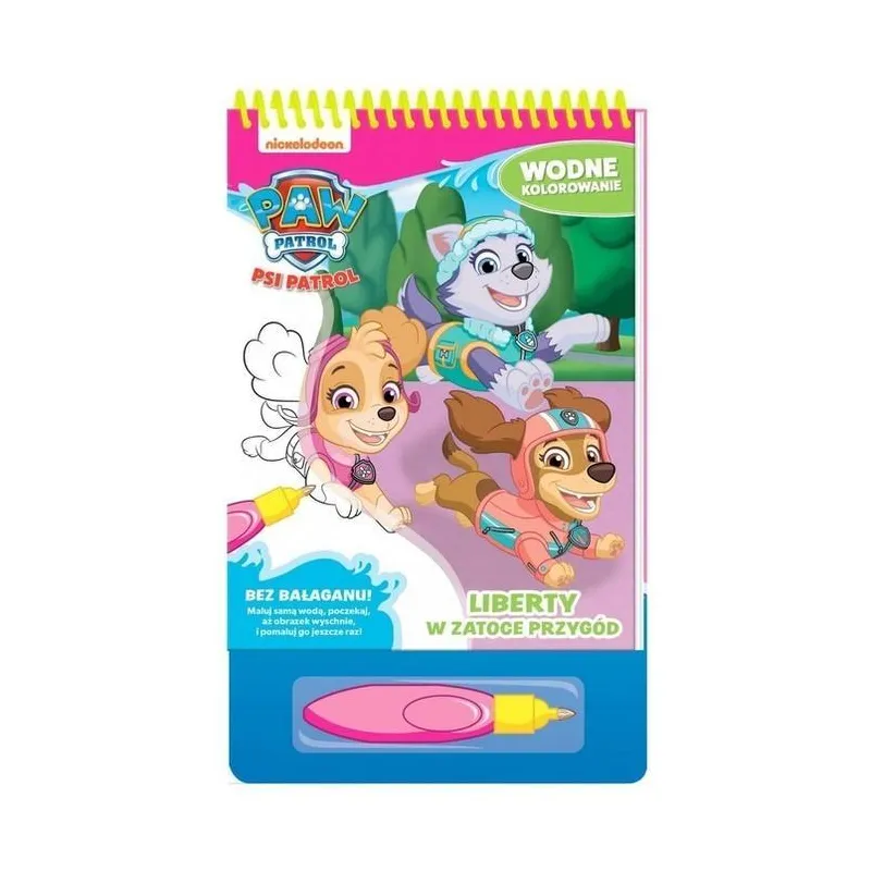 PSI PATROL. LIBERTY W ZATOCY PRZYGÓD. WODNE KOLOROWANIE