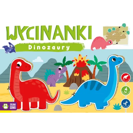 Dinozaury. Wycinanki