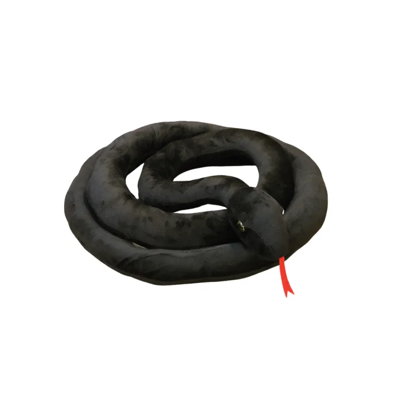 MASKOTKA WĄŻ CZARNY 110 CM LEAN TOYS