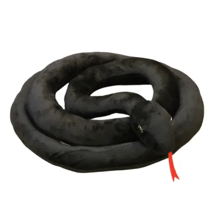 MASKOTKA WĄŻ CZARNY 110 CM LEAN TOYS