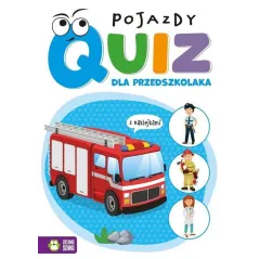 POJAZDY. QUIZ Z NAKLEJKAMI DLA PRZEDSZKOLAKA
