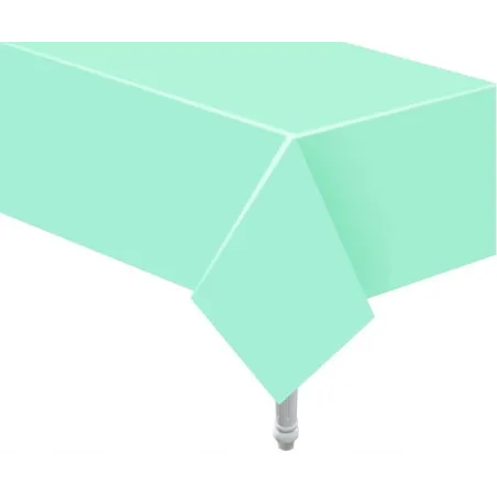 Miętowy Obrus Papierowy Na Stół Imprezowy Urodziny Party 132X183Cm Godan
