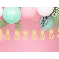 Girlanda Papierowa Ananasy Hawajska Aloha 1,5 M Dekoracja