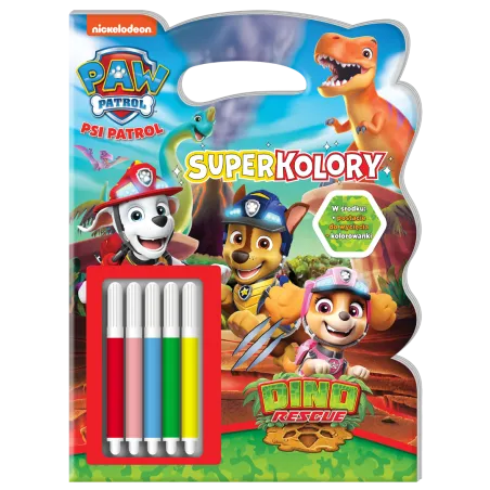 Dino Rescue. Psi Patrol. Superkolory