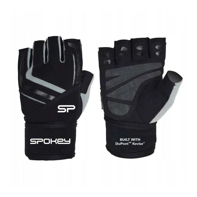 RĘKAWICE DO ĆWICZEŃ SIŁOWYCH I FITNESS ROZMIAR L SPOKEY BOLSTER