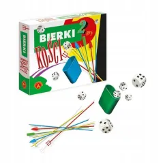 2W1 Kości I Bierki Alexander Gra Planszowa 5+