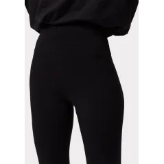 LEGGINSY CZARNE WYSOKI STAN ELASTYCZNA TALIA ROZMIAR M LES LUNES