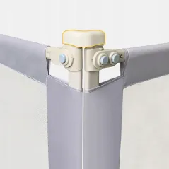 BARIERKA DO ŁÓŻKA DLA DZIECI 160 CM SZARA WYSOKA PRIMABOBO CLASSIC