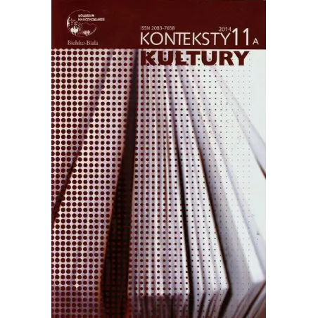 KONTEKSTY KULTURY 11A/2014 - Wydawnictwo Uniwersytetu Jagiellońskiego