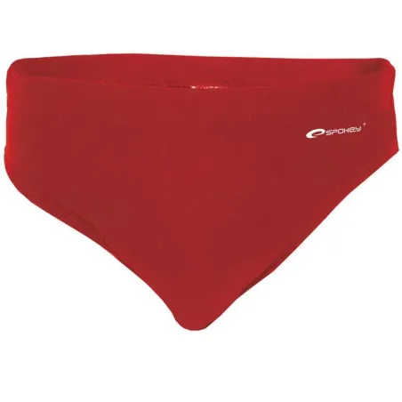 CHŁOPIĘCE SLIPY PŁYWACKIE CZERWONE ROZMIAR 134 SPOKEY