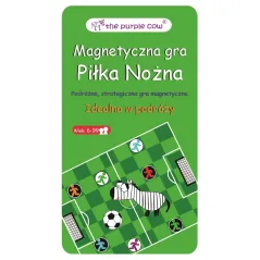 PODRÓŻNA GRA MAGNETYCZNA PIŁKA NOŻNA THE PURPLE COW 6+