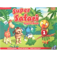 SUPER SAFARI 1 PUPILS BOOK + DVD - Cambridge University Press