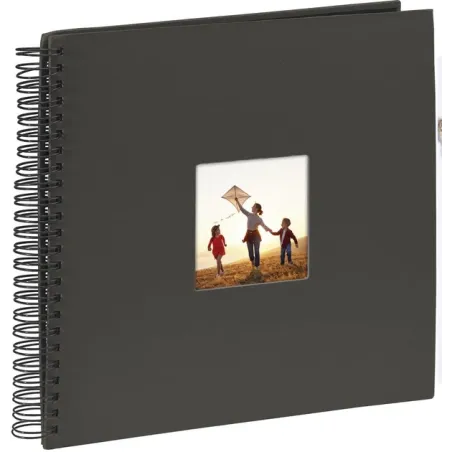 ALBUM NA ZDJĘCIA 36X32 CM 50 STRON CZARNE KARTKI MIEJSCE NA 300 ZDJĘĆ HAMA