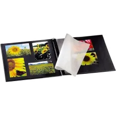Album Na Zdjęcia 36X32 Cm 50 Stron Czarne Kartki Miejsce Na 300 Zdjęć Hama
