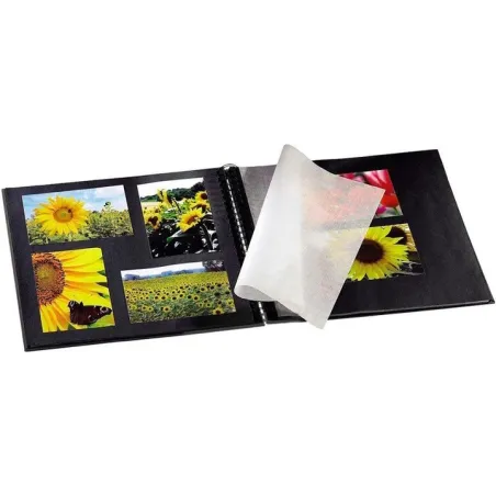 Album Na Zdjęcia 36X32 Cm 50 Stron Czarne Kartki Miejsce Na 300 Zdjęć Hama