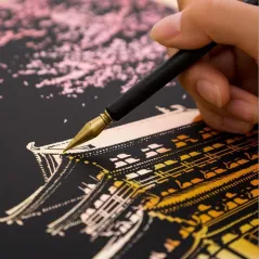 Magiczna Zdrapka Berlin 40.5X28.5 Cm Zestaw Kreatywny