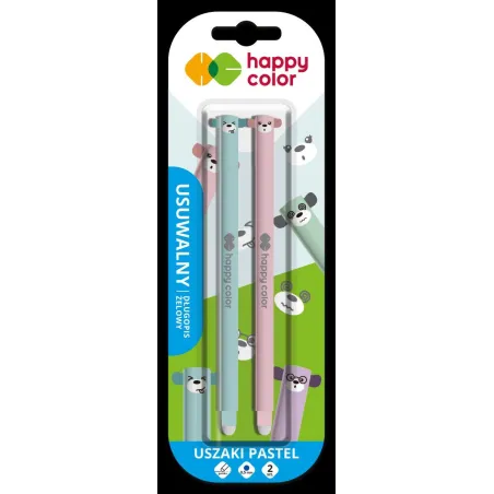 Długopis Wymazywalny Uszaki Pastel Niebieski 0.5 Mm, 2 Sztuki