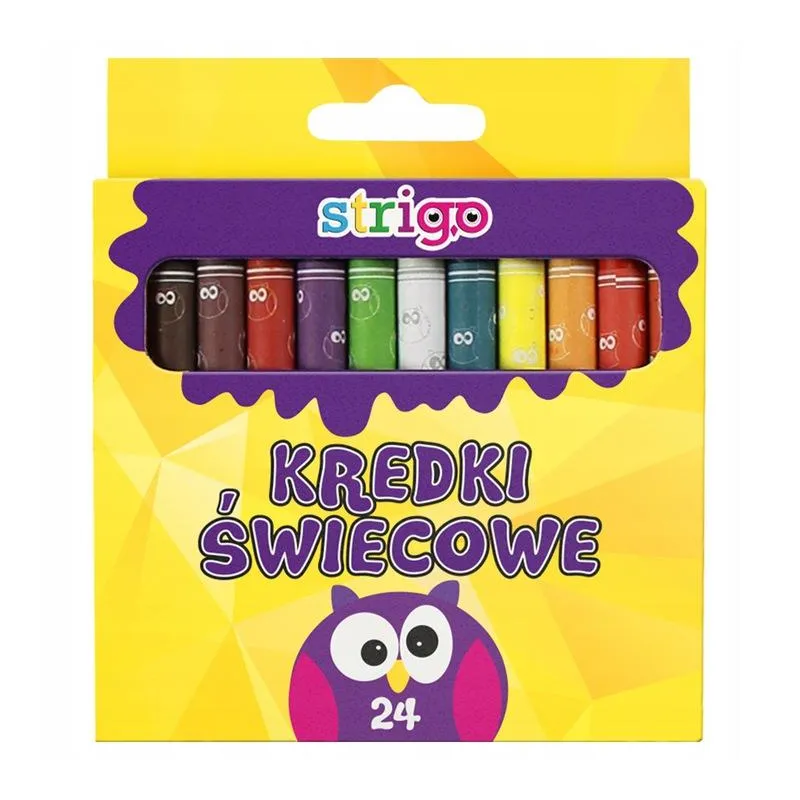 KREDKI ŚWIECOWE 24 SZT. STIGO