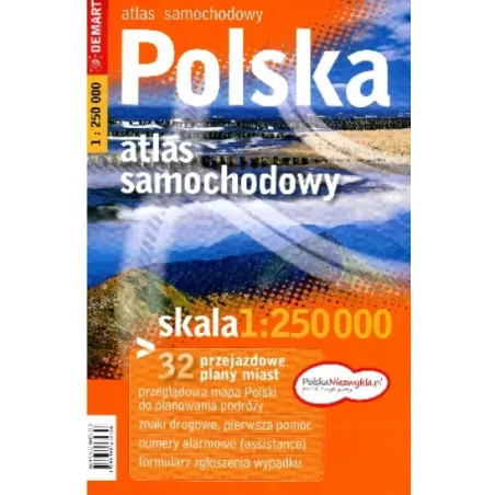 POLSKA PLUS 32 ATLAS SAMOCHODOWY 1 : 250 000