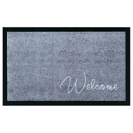 Welcome Wycieraczka Antypoślizgowa Szara 45 X 75 Cm Gumowy Spód