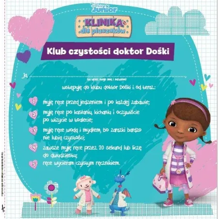 Disney Klinika Dla Pluszaków Myj Ręce!