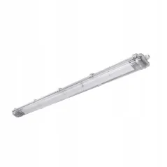 OPRAWA OŚWIETLENIOWA HERMETYCZNA LIMEA LED TUBE SLIM G13 2X120 IP65 SZARA