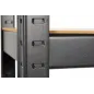 Regał Magazynowy Metalowy 3W1 Czarny 180X90X30 5X175 Kg Dooc