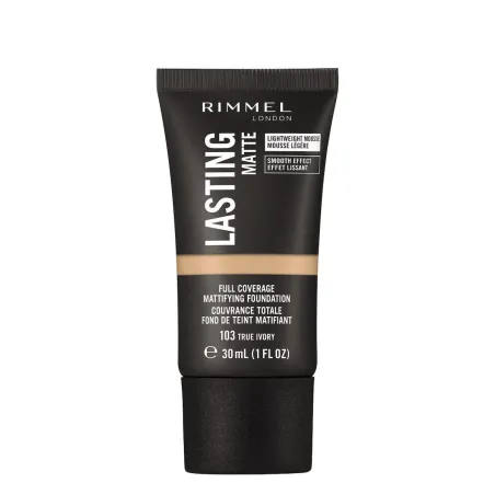 RIMMEL LASTING MATTE PODKŁAD MATUJĄCY 103 TRUE IVORY 30 ML