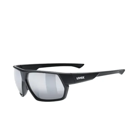 Okulary Przeciwsłoneczne Uvex Sportstyle 218 Czarne Matowe Lustra Srebrne Os